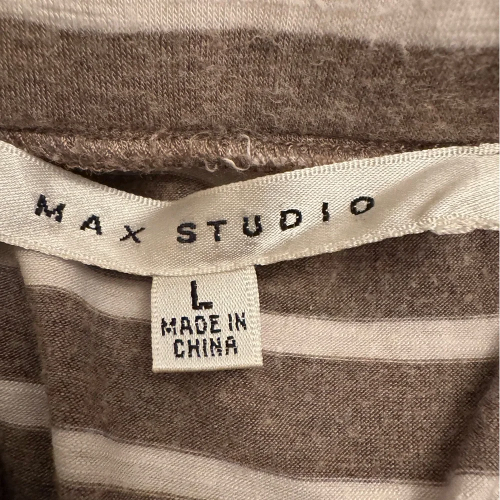 Max Studio Tan striped Maxi Skirt - Picture 7 of 8